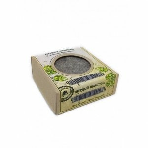 Hair soap from hops and thyme